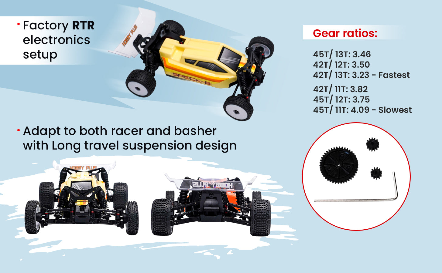 HobbyPlus Speck B 1:24 2WD Buggy