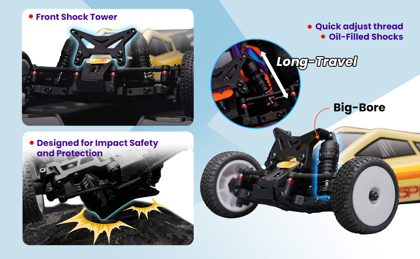 HobbyPlus Speck B 1:24 2WD Buggy