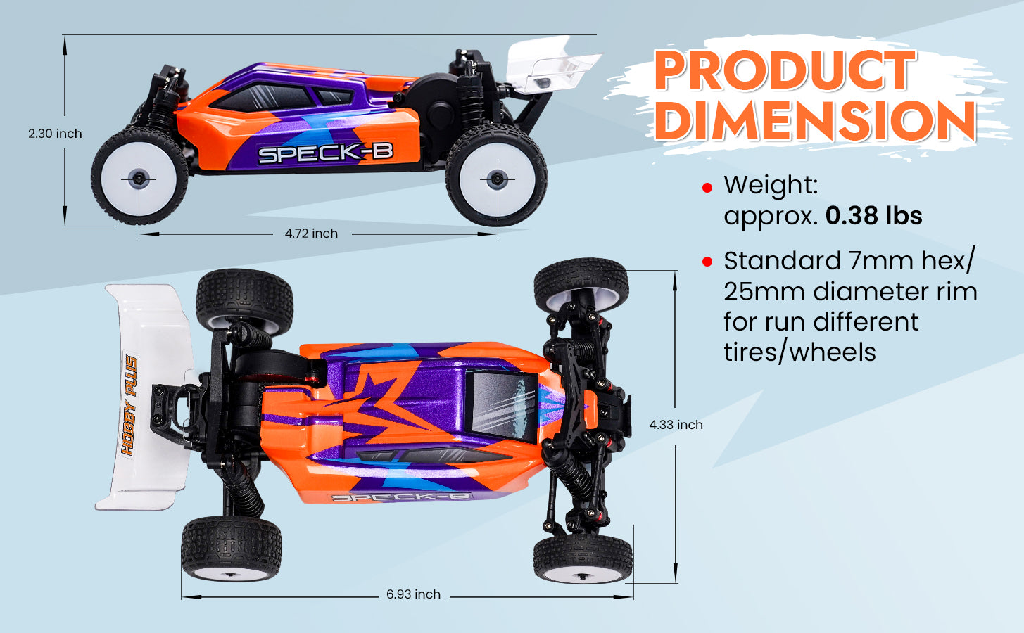 HobbyPlus Speck B 1:24 2WD Buggy