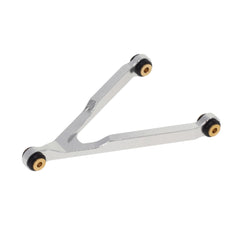 MEUS Racing  CNC Aluminum High Clearance Chassis Links for 1/24 RC Crawler LWB 133.5mm Axial SCX24 AXI90081 Deadbolt AXI00004 B17 (Silver) - HeliDirect