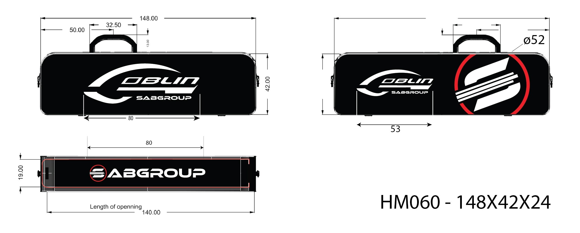 Sab Goblin 630/700/770/Urukay Competition/Speed Carry Bag - HeliDirect