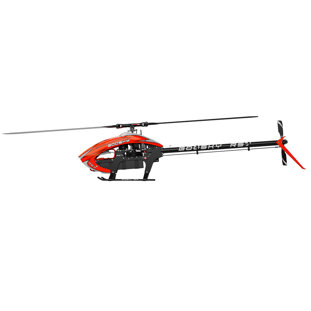 Goosky Legend RS7 Helicopter Kit w/o Blades - Orange