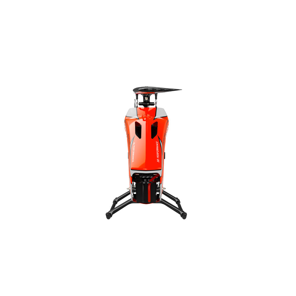 Goosky Legend RS7 Helicopter Kit w/ AZ-700 Main Blade and 105 Tail Blade - Orange