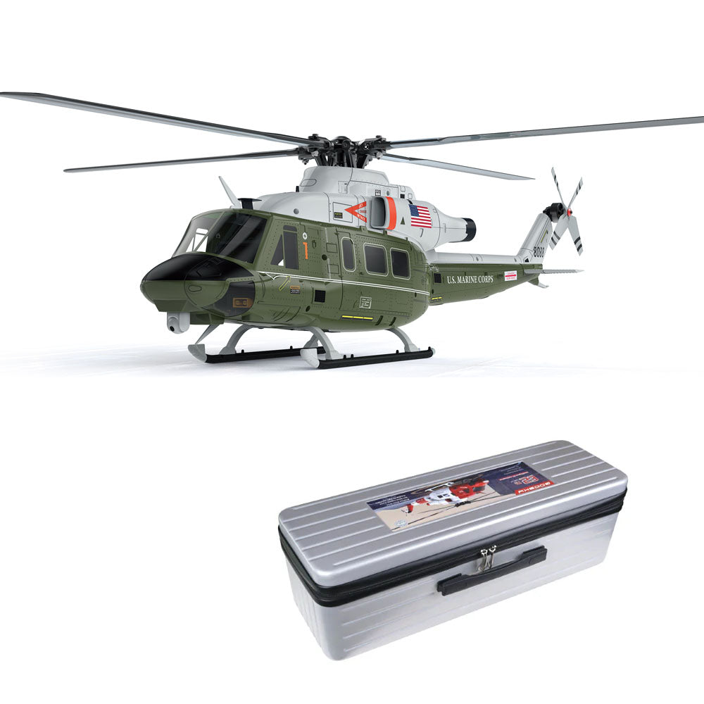 Goosky E2 UH-1Y 1:35 Scale Helicopter with Carrying Case