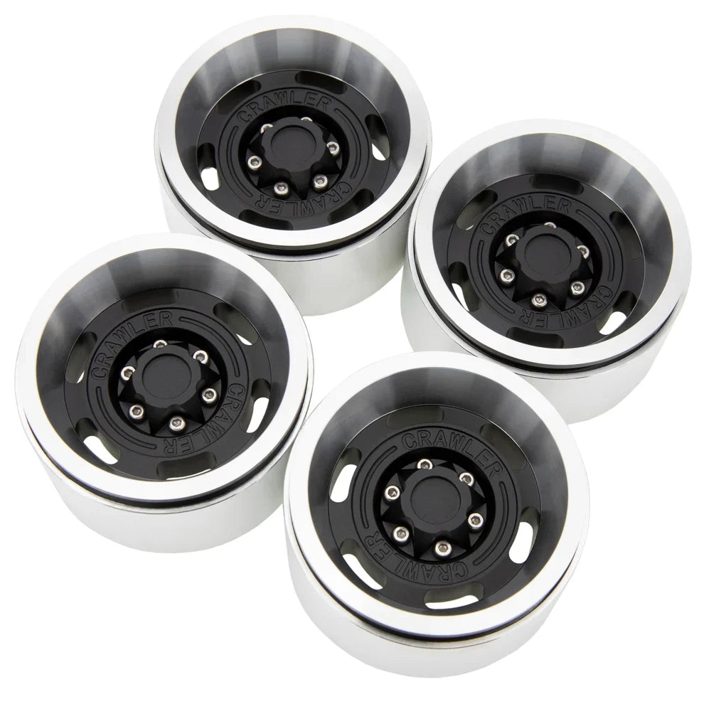 MEUS Racing Aluminum 1.9 Beadlock Wheels for 1/10 TRX4 TRX6 Axial SCX10 I II III Redcat GEN7 GEN8