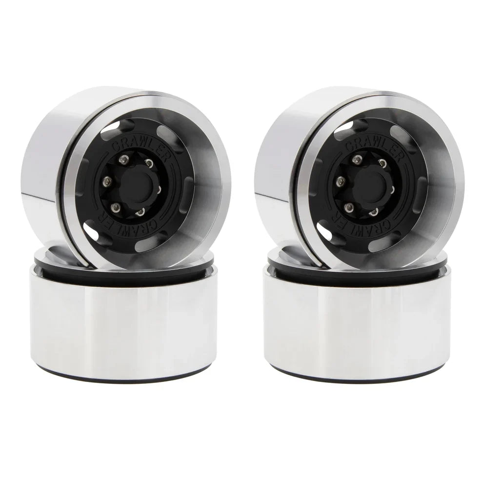 MEUS Racing Aluminum 1.9 Beadlock Wheels for 1/10 TRX4 TRX6 Axial SCX10 I II III Redcat GEN7 GEN8