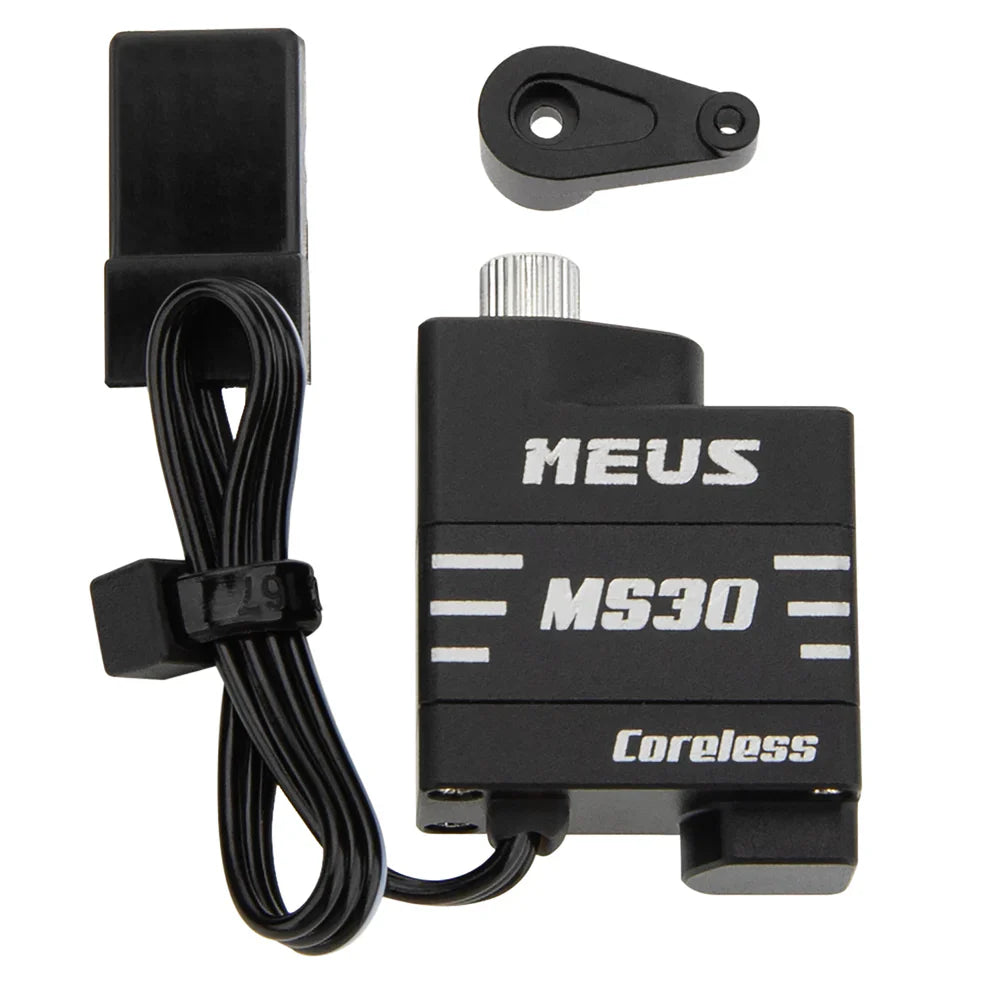 MEUS Racing Coreless Micro Aluminum / 15.8g Brass Servo for Axial SCX30