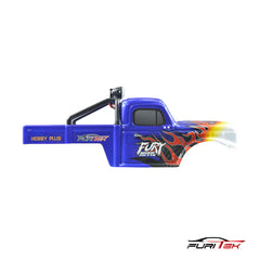 FURITEK BLUE WITH FLAMES FURY WAGON BODY FOR FURITEK FX118 - HeliDirect