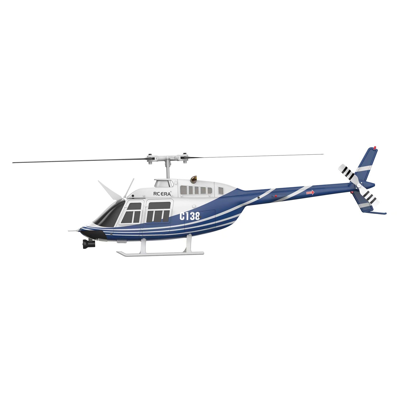 YX 4CH C138 Gyro Stabilized Helicopter - RTF (3 servos) - Blue - HeliDirect