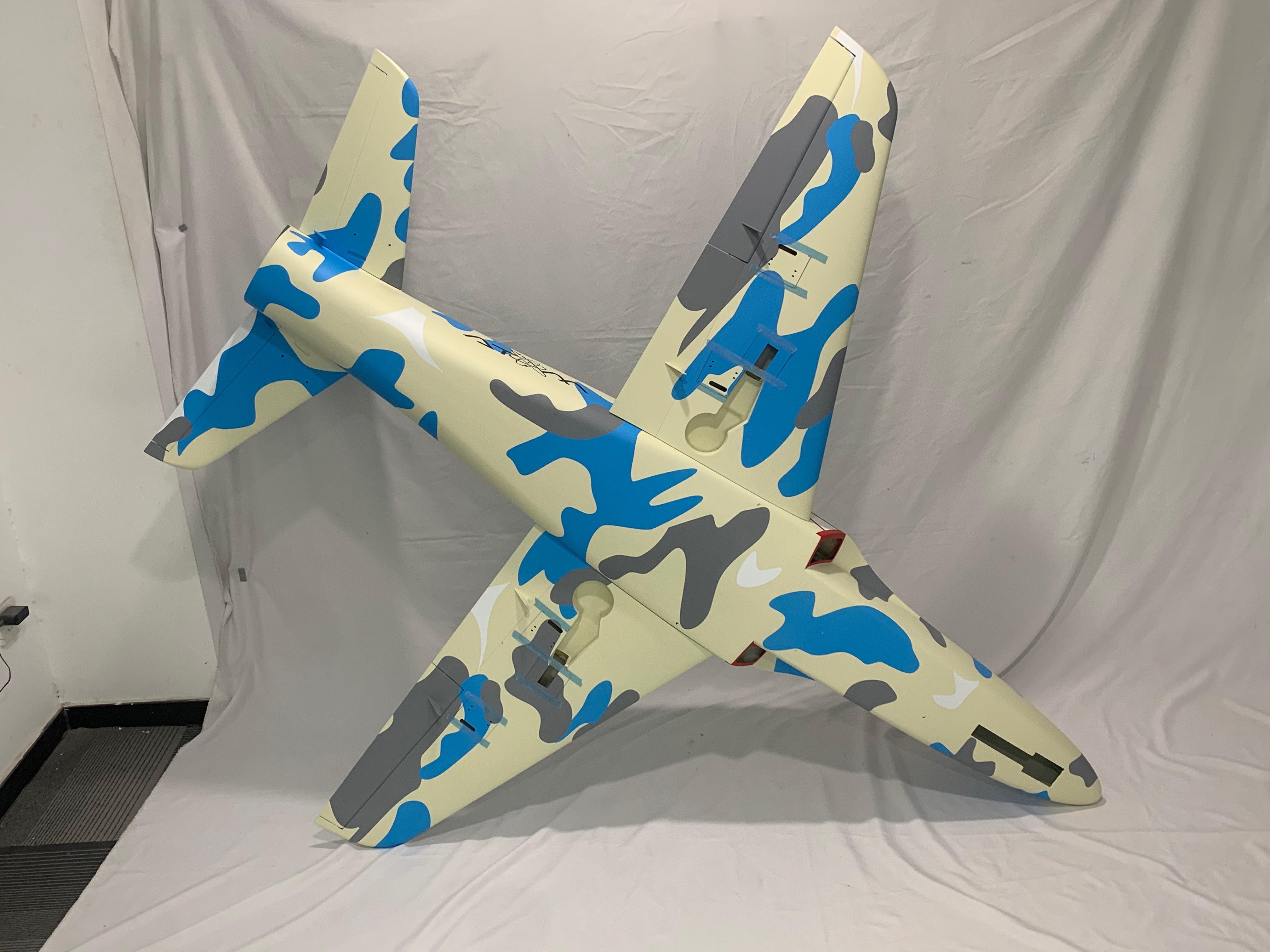 Boomerang Atom - Blue Camo PNP - Boomerang RC Jets