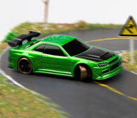 Turbo Racing C64 1:76 Drift Car - GREEN