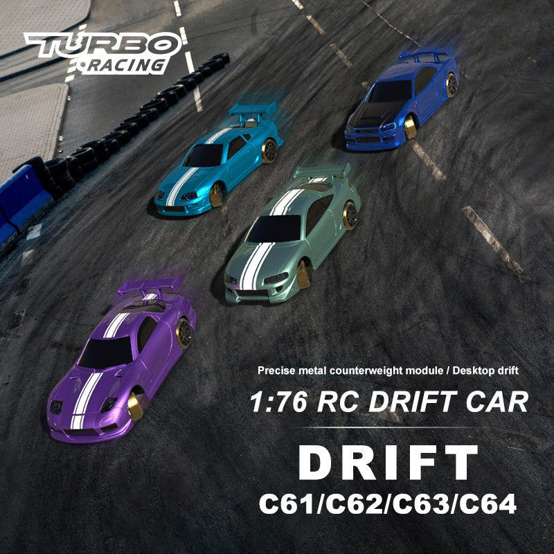 Turbo Racing C63 1:76 Drift car - HeliDirect