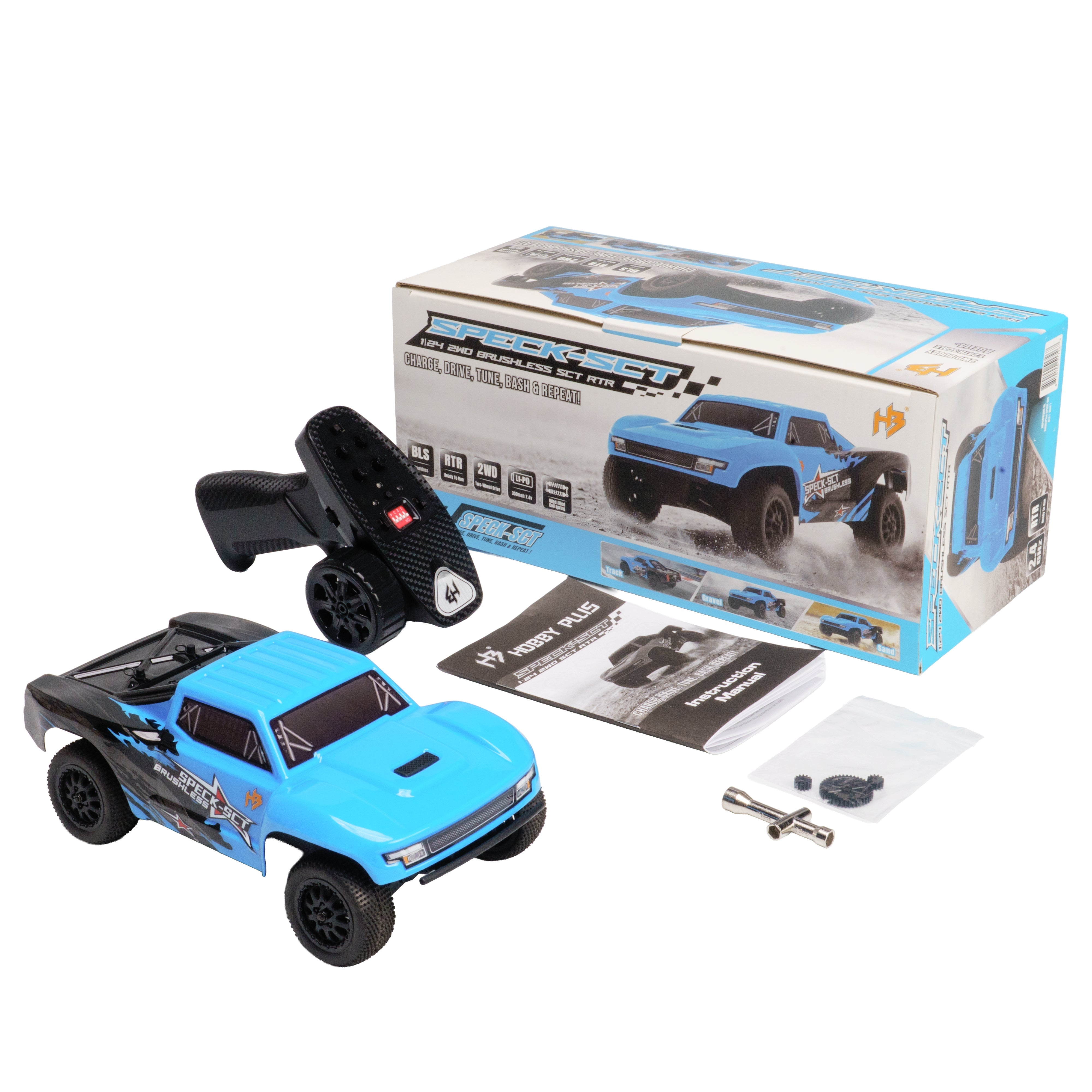 HobbyPlus 1:24 2WD SPECK-SCT BLS
