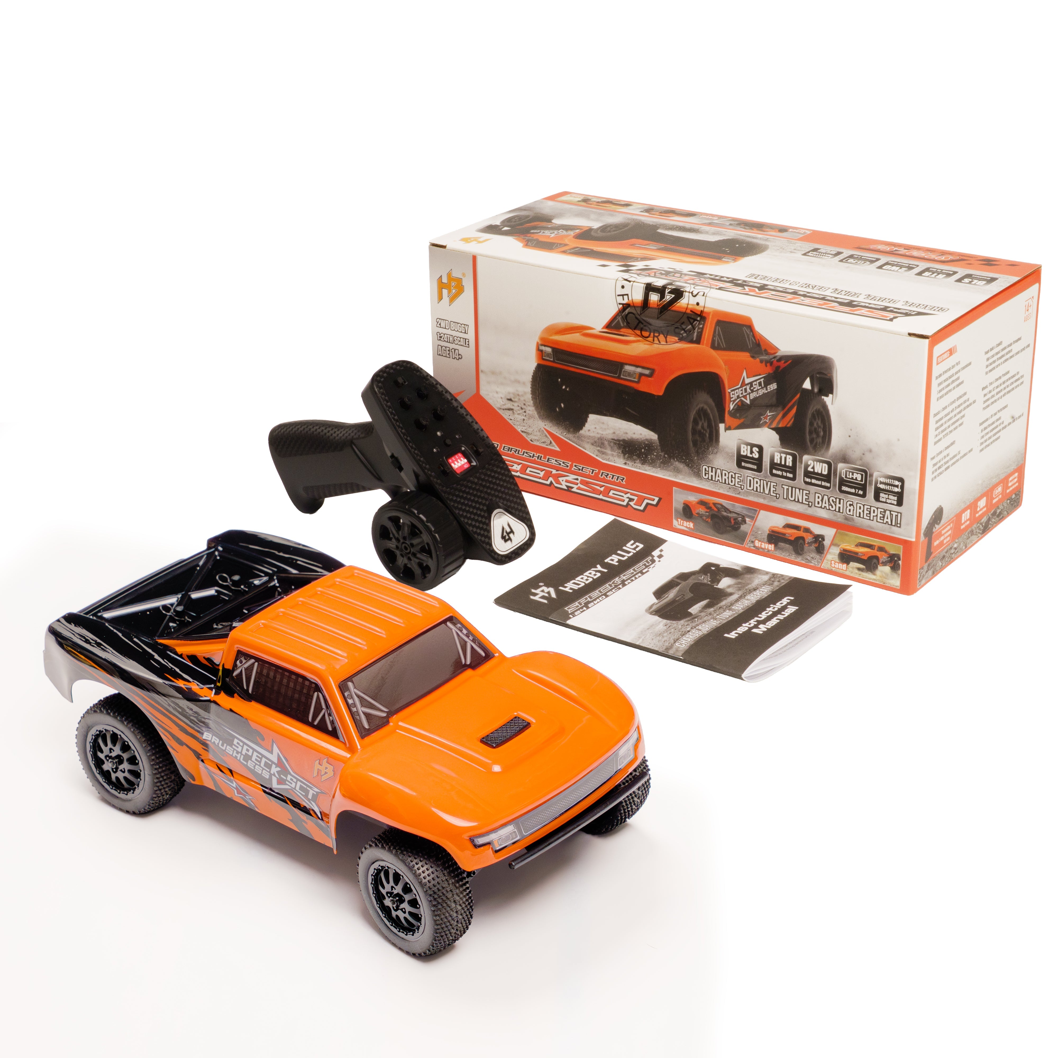 HobbyPlus 1:24 2WD SPECK-SCT BLS