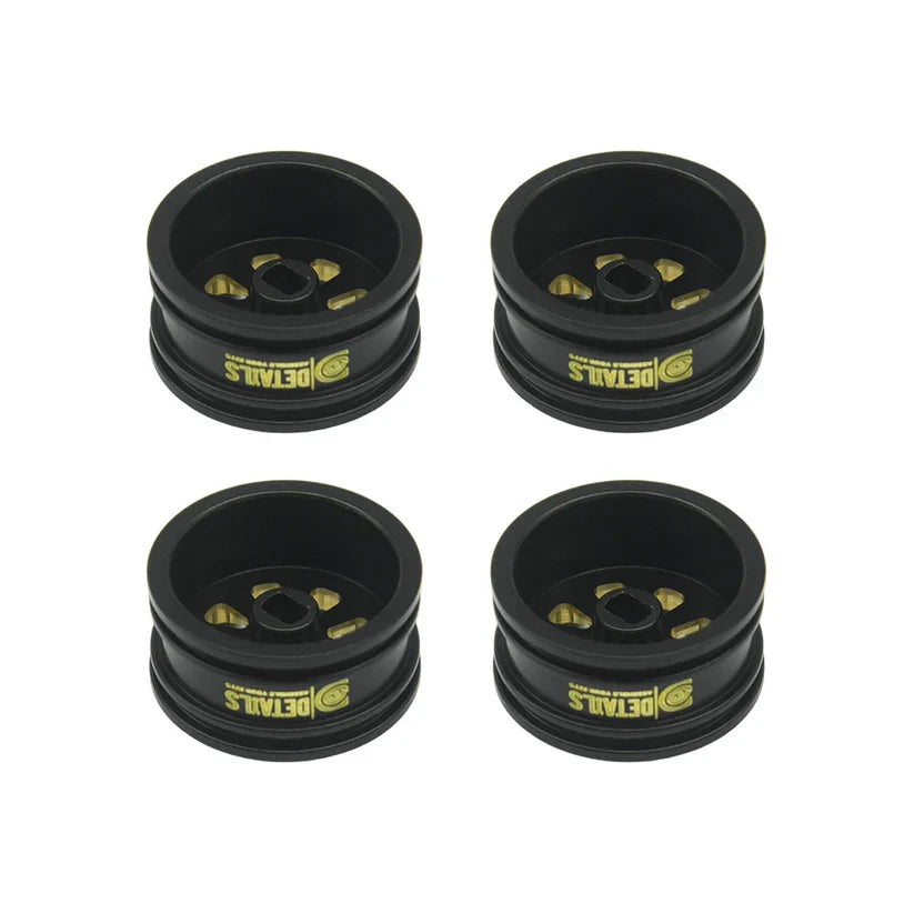 Brass 0.7" Wheel  for SCX30 Cars Upgrade Parts (4pcs/set)