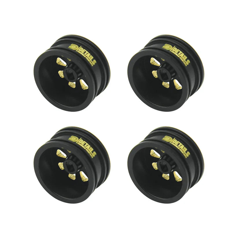 Brass 0.7" Wheel  for SCX30 Cars Upgrade Parts (4pcs/set)