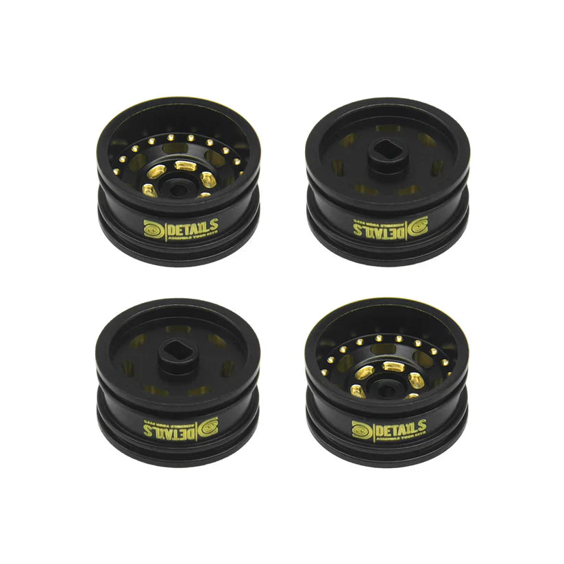 Brass 0.7" Wheel Offset  for SCX30 Cars Upgrade Parts (4pcs/set)