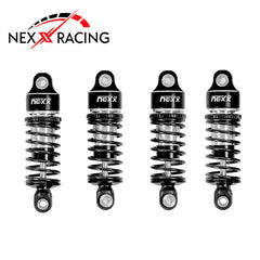 Nexx Racing Oil Shock (4pcs) for Losi 1/12 Nascar - Black