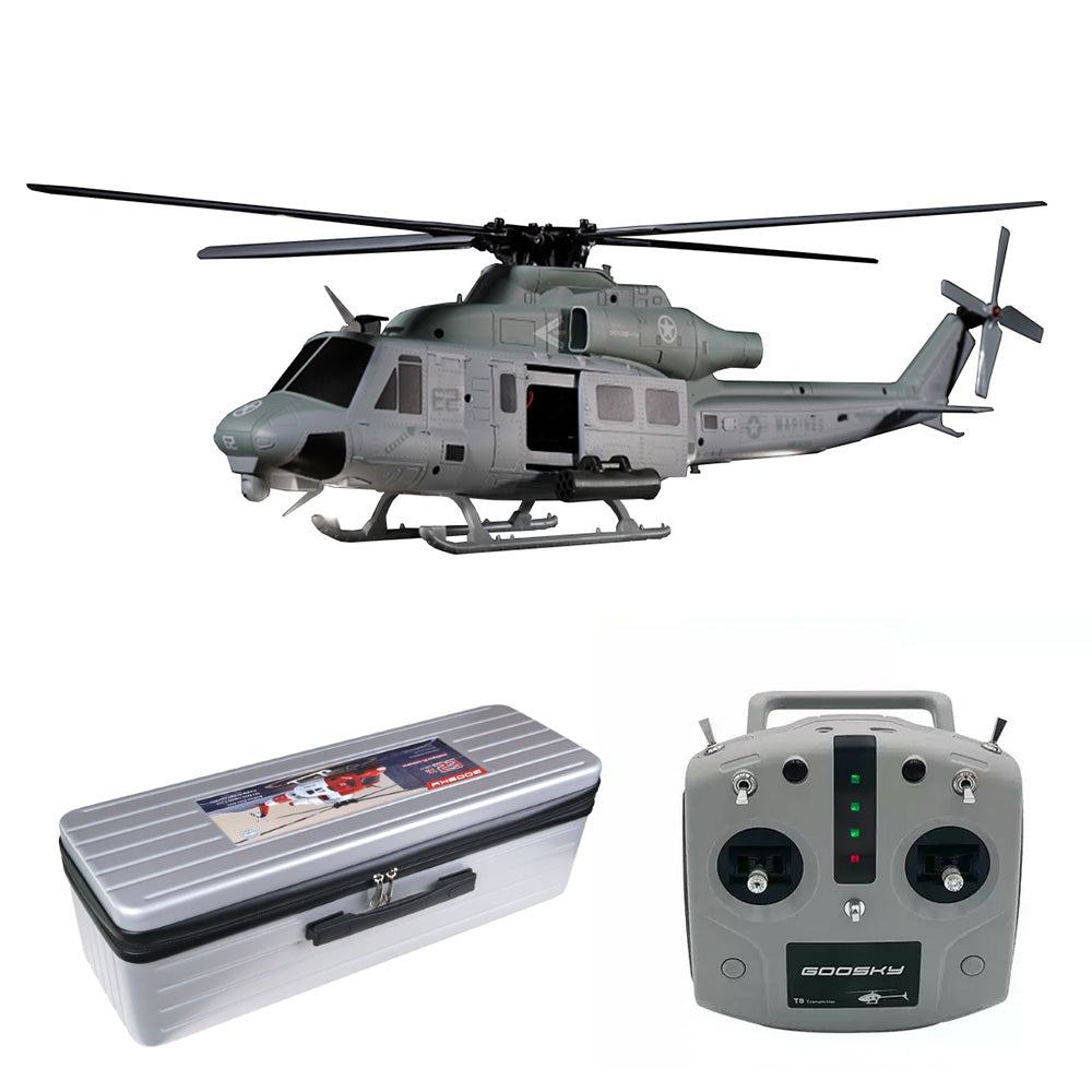 Goosky E2 UH-1Y Venom RTF (Mode 2) Helicopter with Carrying Case