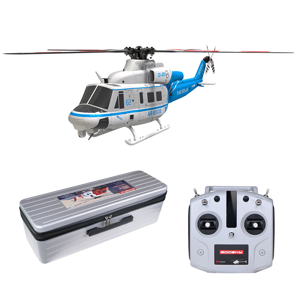Goosky E2 UH-1Y 1:35 Scale Helicopter with Carrying Case