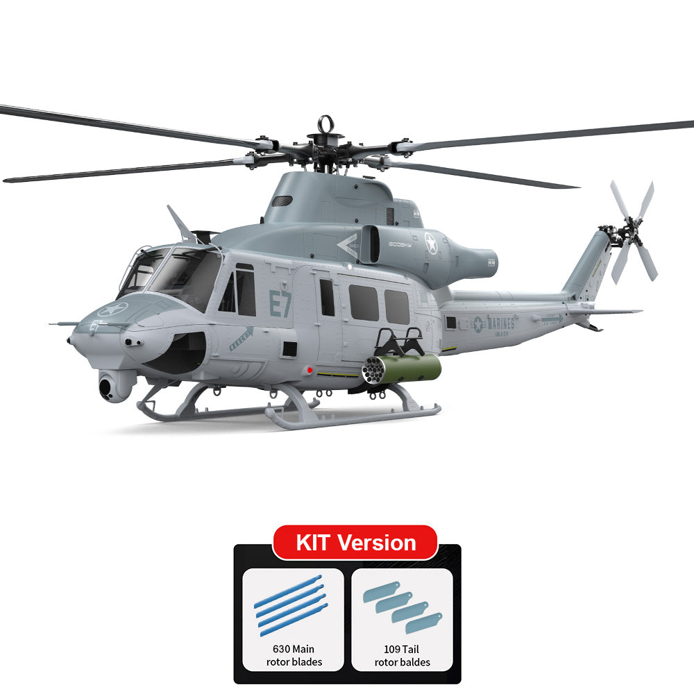Goosky E7 UH-1Y Venom 1:9 Scale Helicopter