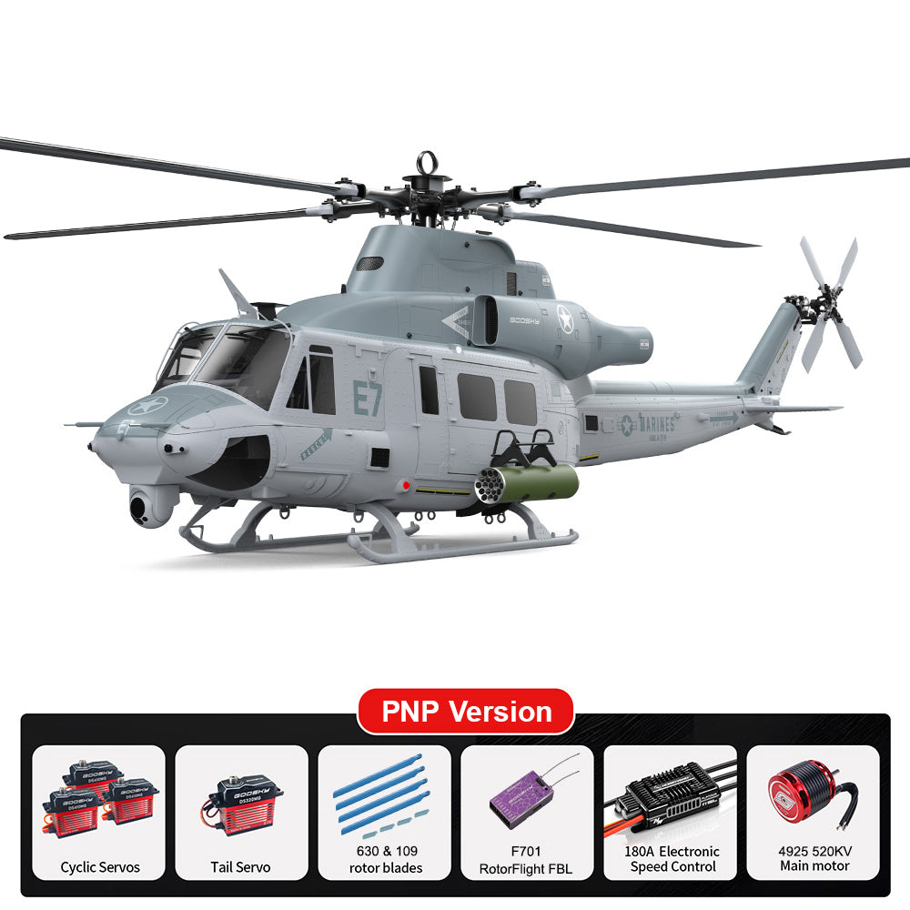 Goosky E7 UH-1Y Venom 1:9 Scale Helicopter