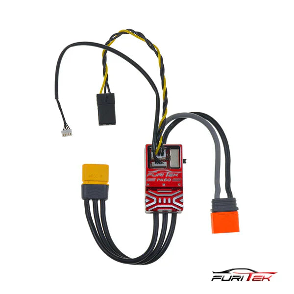 FURITEK PASO 40A/70A SENSORED/SENSORLESS ESC WITH WIRELESS COMBO FOR 1/18 1/12 RC Cars