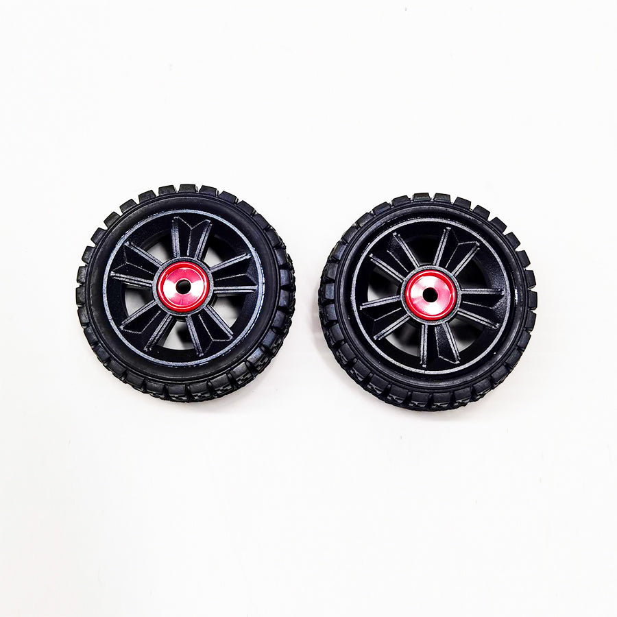 MJX HYPER GO Wheels With Rubber Tyres 2 Pack For 14301 - HeliDirect