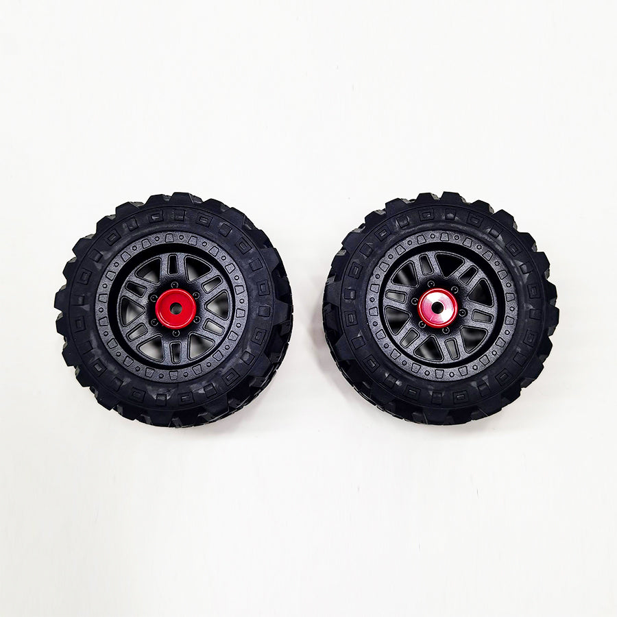 MJX HYPER GO Tires & Wheels For 14209 (2pcs) - HeliDirect