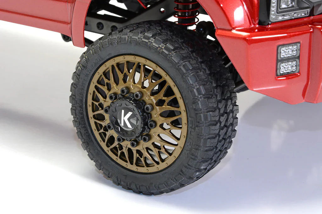 CEN Racing FORD F-450 SD KG1 Wheel Edition 1/10 4WD RTR (RED Candy Apple) Custom Truck DL-Series