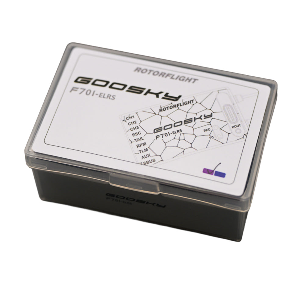 Goosky F701-ELRS RotorFlight Flybarless Unit w/ built-in ELRS Receiver (Starry Night Purple)