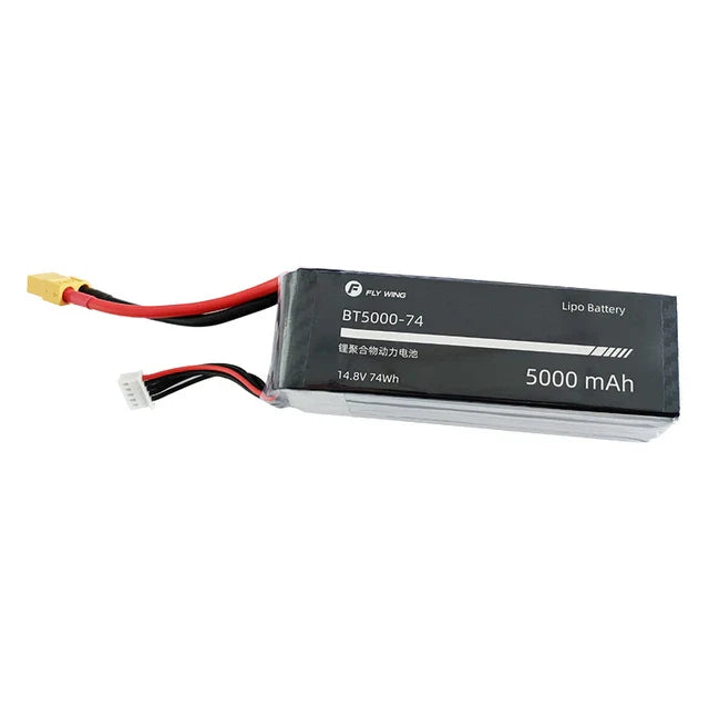 FlywingRC FW450L V2/V3 Helicopter Battery 4s 14.8v 5000mAh - HeliDirect