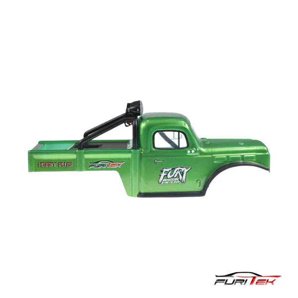 FURITEK GREEN FURY WAGON BODY FOR FURITEK FX118 - HeliDirect