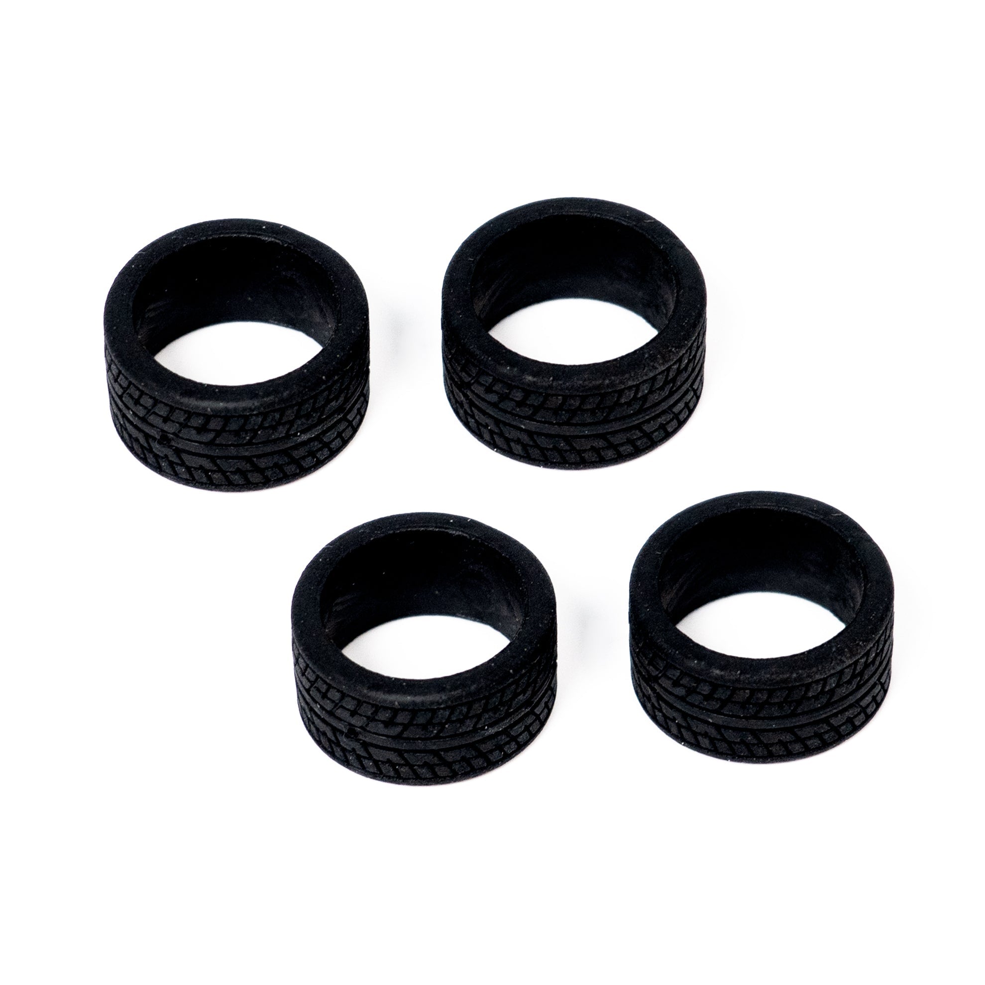 G-Force 1/28 Rear Treaded Tires