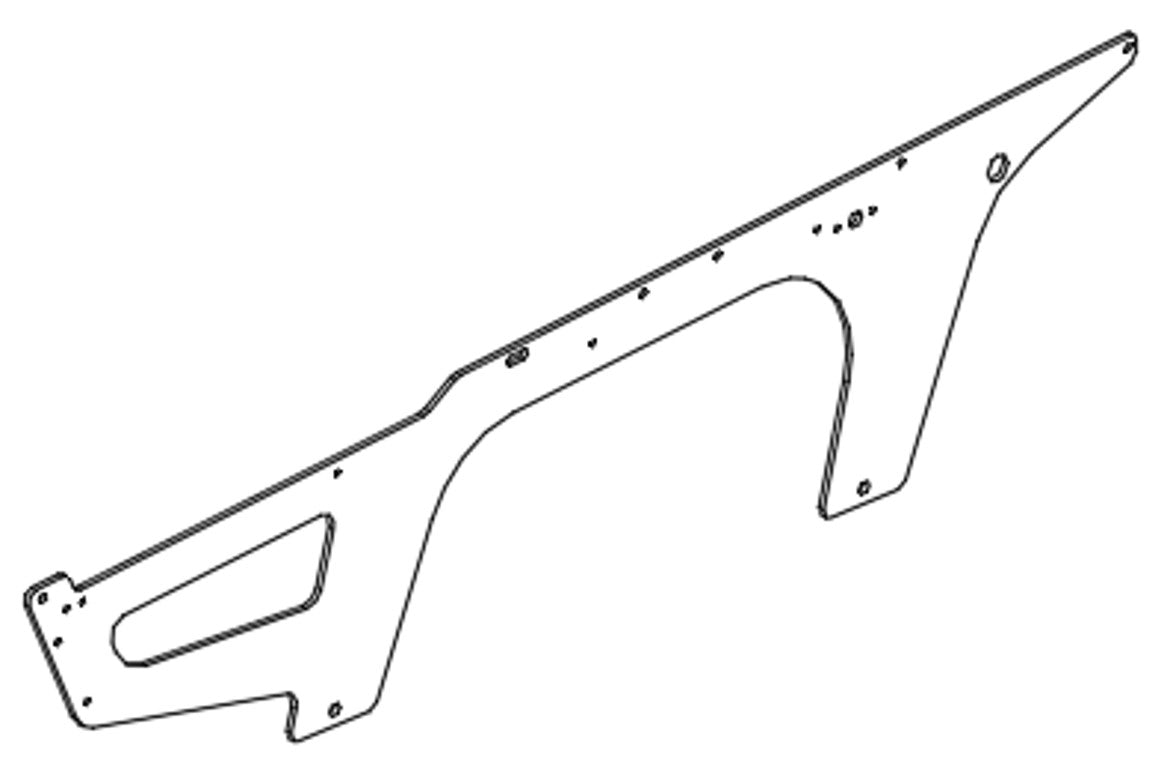 Goosky RS7 Lower Main Frame - Left - HeliDirect