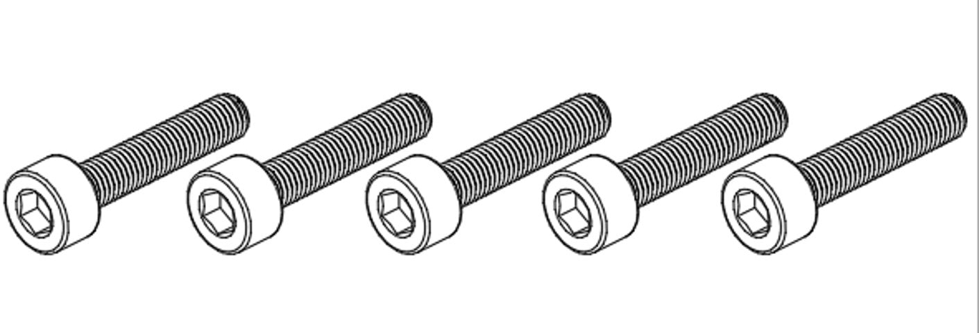 Goosky RS7 Screws M3*20 - HeliDirect