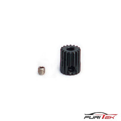 FURITEK 16T HIGH QUALITY STEEL PINION FOR MINI KOMODO AND MINI ROCKET MAN - HeliDirect