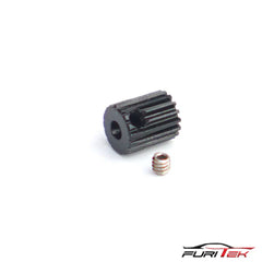 FURITEK 16T HIGH QUALITY STEEL PINION FOR MINI KOMODO AND MINI ROCKET MAN - HeliDirect