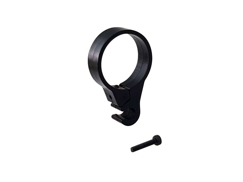 RAW420 Plastic Carbon Rod Support Black - HeliDirect
