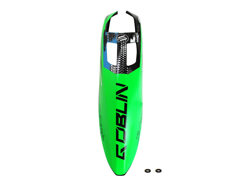 Kraken 700 Carbon Fiber Canopy Green - HeliDirect