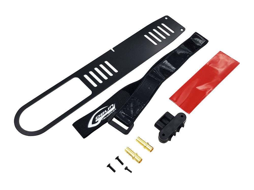 Goblin Raw 420CO Battery Tray With SAB Connector - HeliDirect