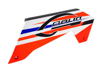 GOBLIN KRAKEN 580 SX (LEFT) LOW SIDE FRAME ORANGE BLUE - HeliDirect