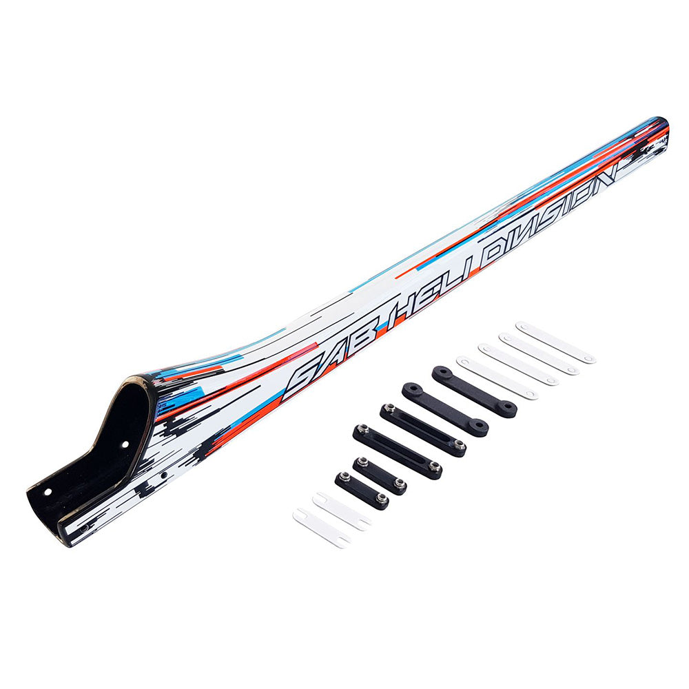 SAB ILGoblin Pro 420 CF Tail Boom - White