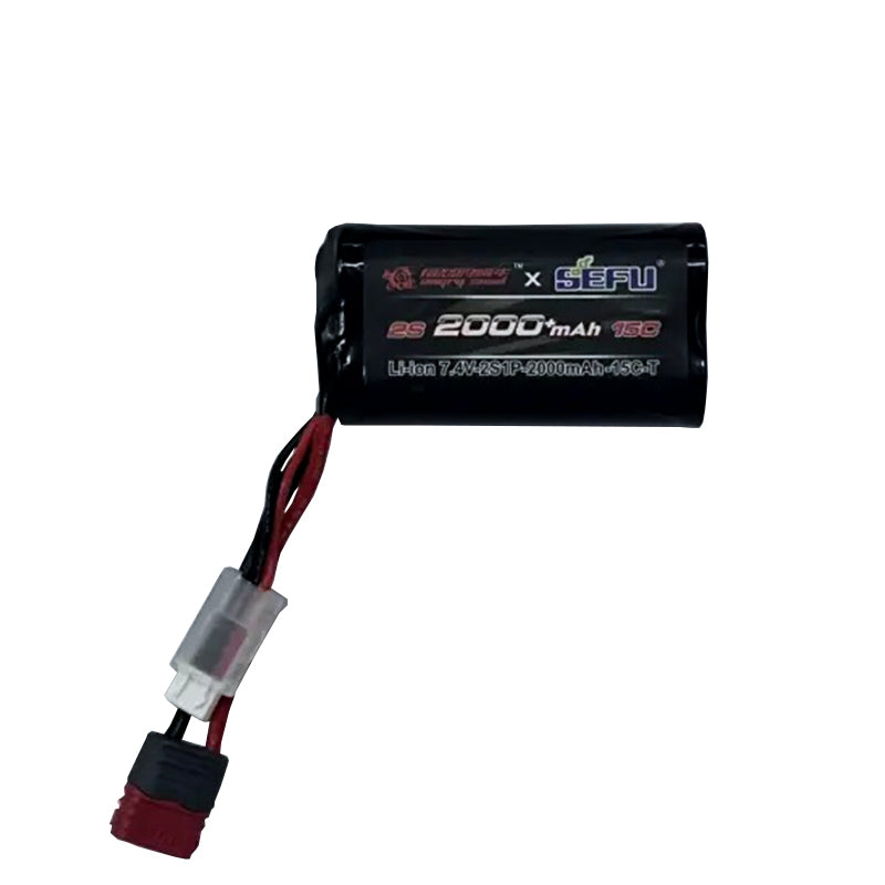 MJX 7.4V 2S 2000mAh 15C(18650 battery) - HeliDirect