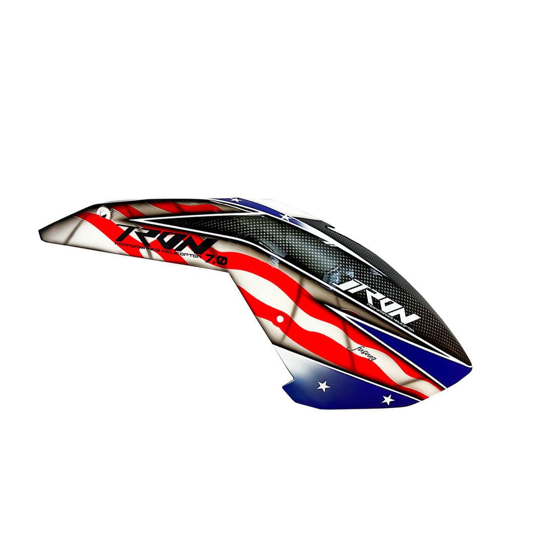 Fusuno Canopy Tron 7.0 USA Flag - HeliDirect