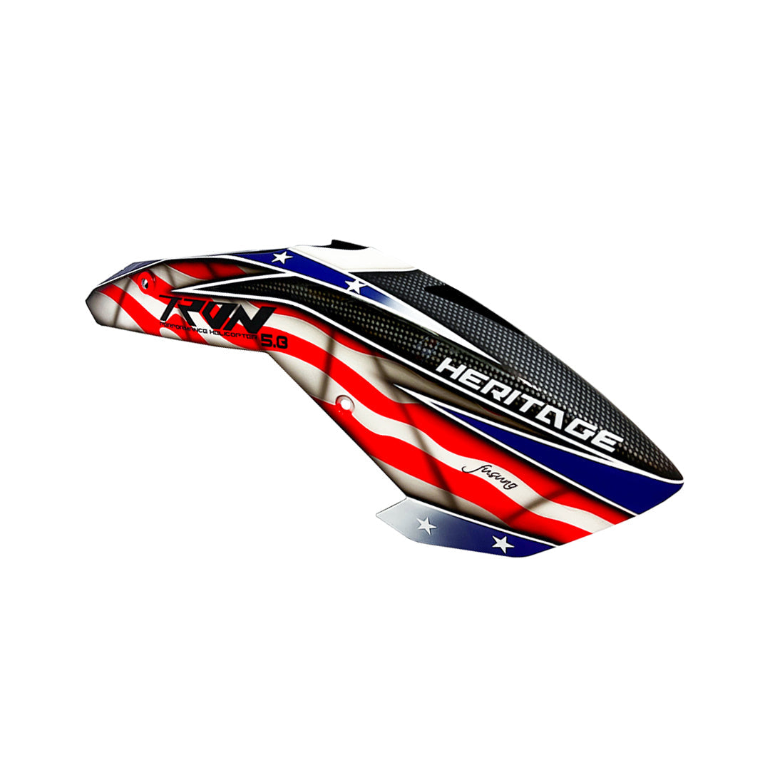 Fusuno Canopy Tron 5.8 USA Flag - HeliDirect