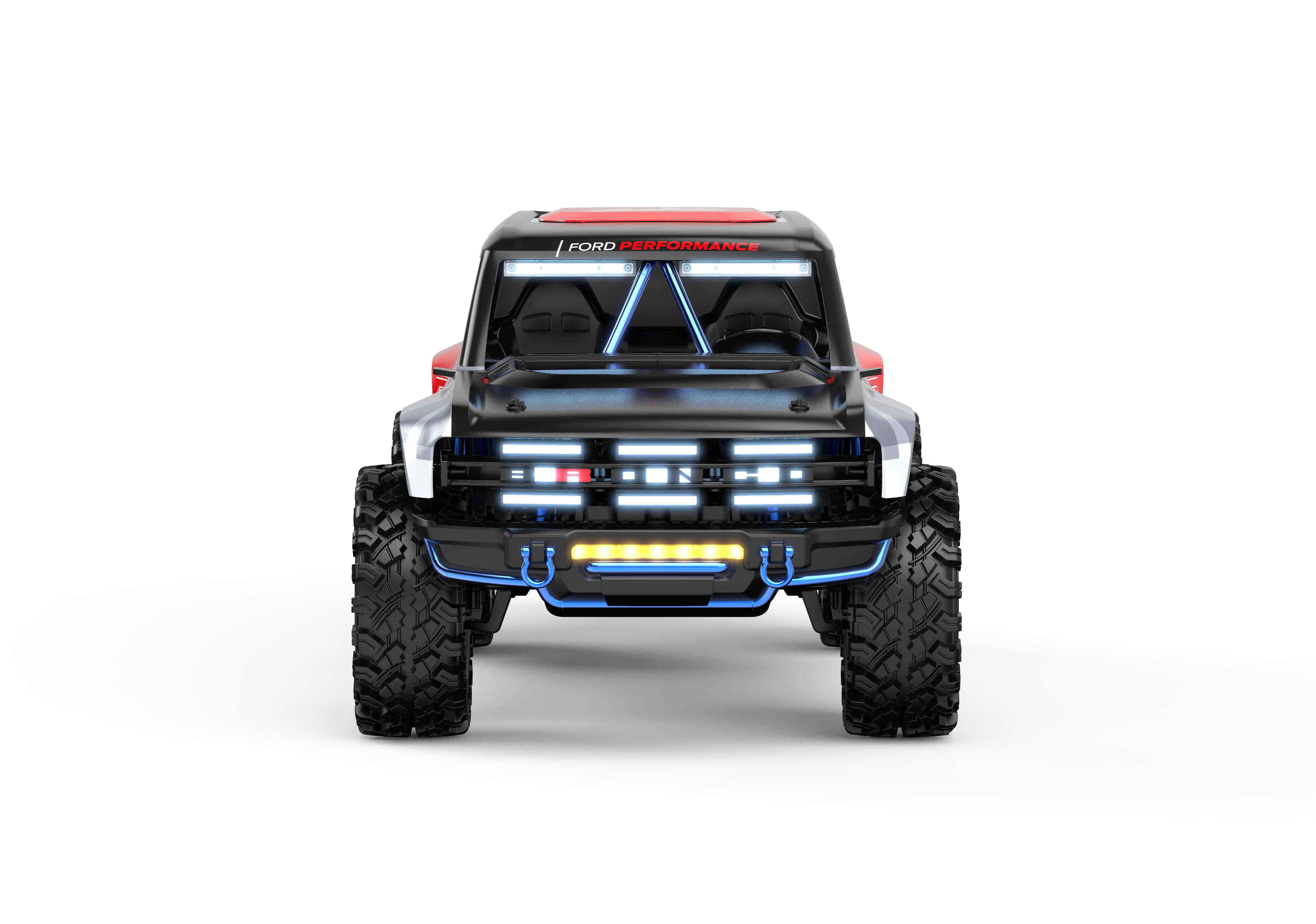 MJX Hyper Go H8P 1:8 RC Car  Licensed Ford Bronco R Baja 1000 Standard Version