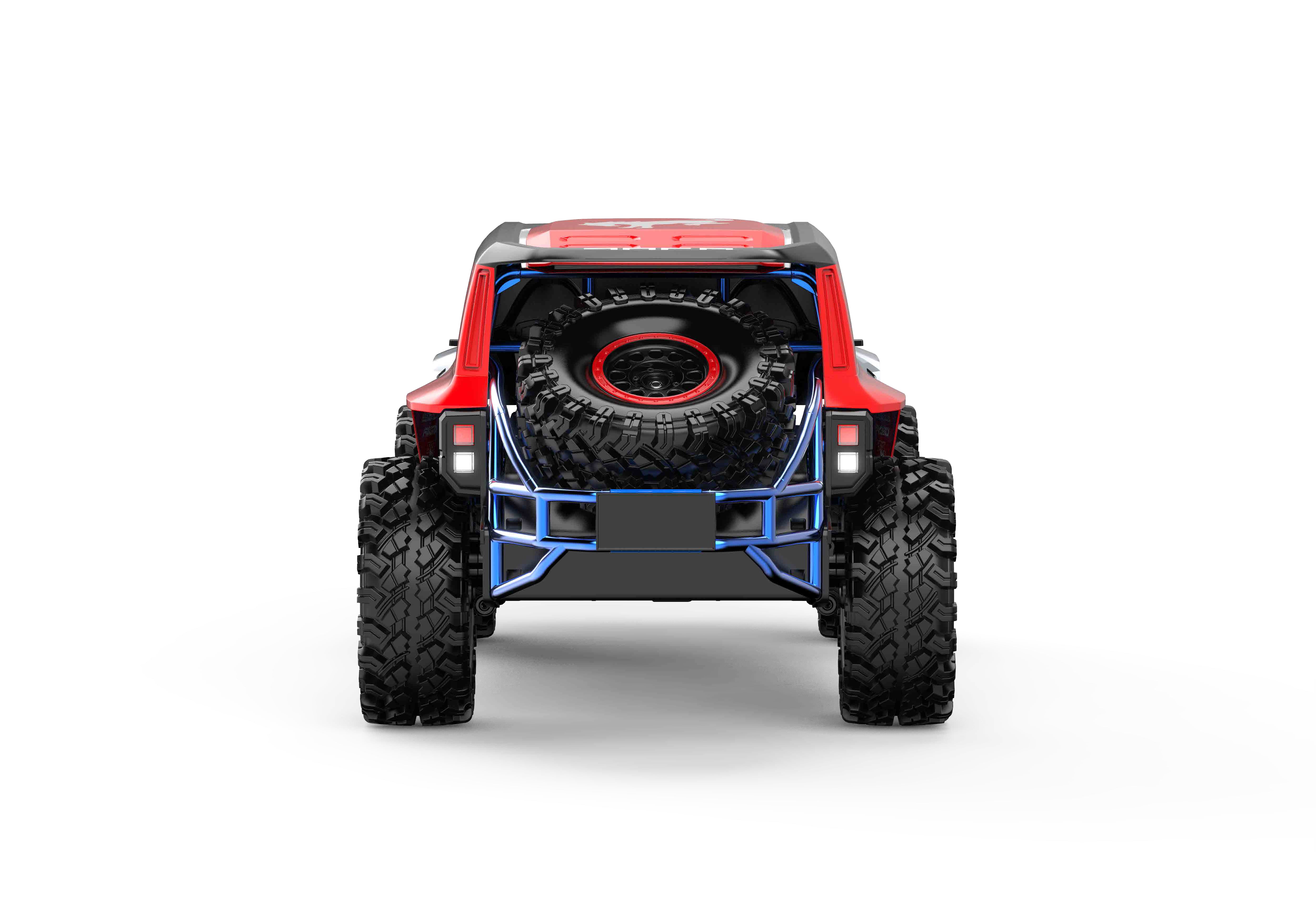 MJX Hyper Go H8P 1:8 RC Car  Licensed Ford Bronco R Baja 1000 Standard Version