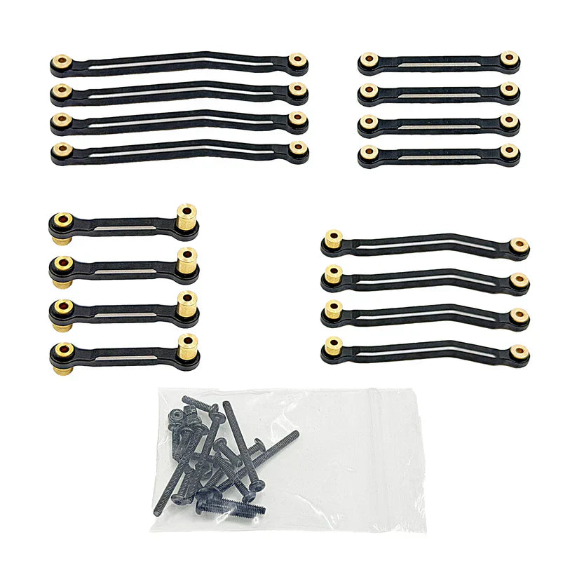 HobbyPlus Terranaut 8x8 Aluminum High Clearance Links