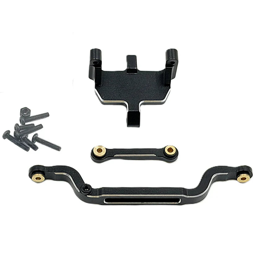 HobbyPlus Terranaut 8x8 Mid Axle Aluminum Servo Mount & Link